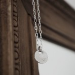 Necklace | Heart Disk